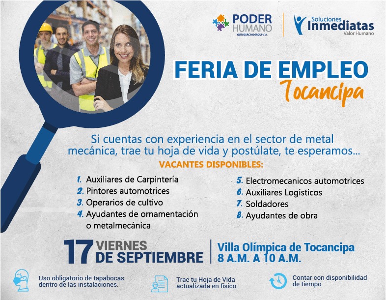 EMPLEO TOCANCIPÁ