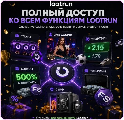 Lootrun — Официальный сайт казино Ваш путь к азартным играм Lootrun — Официальный сайт казино Ваш путь к азартным играм